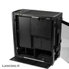 Lancool-IIコンピュータDIYケース、サイドショーPCゲームハウジングキャビネット、ARGB同期フロントパネル、MOD垂直ホストシャーシファンのクール