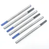 High Quality (10 pieces/lot ) 0.7mm black / biue refill for Roller ball pen stationery write smooth peaccessories Supplies