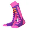 chaussettes de ski thermique pour enfants