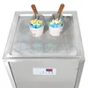 Gratis frakt KOLICE US WH Leverans Commercial Food Processing Equipment bänkskiva 45x45cm Fry Glassmaskin/Fried Ice Cream Machine/Rolled Ice Cream Machine