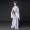 Hanfu الذكور الملابس العرقية الصينية النمط القديم تلفزيون فيلم أداء المرحلة ارتداء ملابس الوزير فترة الممالك الثلاث زي زهوان ليانغ