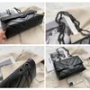 عارضة سلسلة crossbody حقائب للنساء أزياء بسيطة الكتف حقيبة السيدات مصمم حقائب بو الجلود رسول