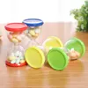 Creative Plastic Wedding Candy Packaging Bottles Hourglass Shape Multi color Storage Transparent Box