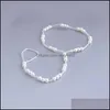 Tornozeleiras Bohemian Retro Pearl Fashion Lady Elasticity Chain Anklet Beach Foot Bracelet Jewelry Aessories for Women G1022 Drop Delivery 2021 Z