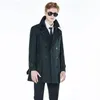 Long Trench Classical Coat 2021 Men Spring Autumn Korean version Slim Double Breasted Over The Knee British Style Casual Men's Coats