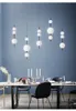 Lampade a sospensione moderne a LED Designer creativo Lampada a sospensione Ristorante Zucca Luci Home Deco Nordic