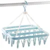 Laundry Bags Household 32 Clip Drying Rack Shelf Stand Supportertoolsfor Family House Home