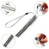 Rechargeable LED Flashlight Pen light MINI Torch Cool white + warm white lights With USB charging cable Used for camping, doctors