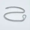 3MM 50 55 60 65 70 75 80cm Stainless Steel Square Link Box Chain Necklace For Pendants Party Club Hip Hop Jewelry