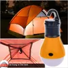 Mini lanterne Portable pour tente, ampoule LED, lampe de secours, étanche, crochet suspendu, lampe de poche pour accessoires de meubles de Camping