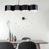 American Honeycomb Shop Pendant Lamp Industriell vindhänge Ljus Hanglampor Vit Svart Kreativ Lift Kaffebält