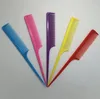 Colorful Plastic Hairs Pointed Tail Comb For Hairdresser Hair Cutting Styling Makeup Combs Salon Tools