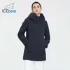 Automne dames manteau coupe-vent chaud veste courte fermeture éclair conception mode parka vêtements pour femmes GWC20508I 211008