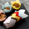 Tulp Bakbakken Perkamentpapier Cupcake Muffin Liner Wrappers voor bruiloften Verjaardagen Baby Douches Party Xbjk2203