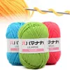 1 pc 4ply 25g de algodão macio babycare fios grossos crochet lã colorful fios diy artesanato de mão ofício de tricô Bebê de malha chunky 1 pc y211129