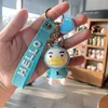 Epoxy Dos Desenhos Animados Dos Desenhos Animados Chaveiro Chaveiro Criativo Patinho Personalidade Bonito Keyring Carro Bolsas De Carro Pingente Melhor Presente De Aniversário Acessório G1019