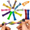 Marble Mesh Fidget Toy Tube voor volwassenen Kinderen op school ADHD Voeg OCD Angst Marmer toe en Meshs Finger Hand Fidgets CC005