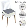 Krzesło dla dzieci Zwiększenie poduszki Maluch Regulowany 2 Pasek Dining Booster Seat Pad 211203
