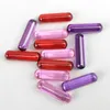 insert beads for smoking quartz terp Slurper Banger Purple Red Pink 5mm 18mm Cylinder Inserts Dancing