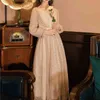 Paillettes Bling Robes élégantes pour femme Vêtements Taille haute Vintage Fête d'anniversaire Maxi Robe de fraise Femme Printemps Robes 210603