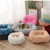 Vierkante super zachte hond bed warm pluche kat mat s voor grote s puppy huis nestkussen huisdier product accessoires 210924