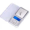 Alta Precisão Alimentos Medicinais Jóias Escala Eletrônica LCD LCD Escalas Mini Pocket Digital Scale 100/200 / 300 / 500G 0.01 / 0.1g