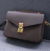 Luksusowe torby Designers Crossbody Torebki damskie Listonoszki Skórzane METIS Elegancka torba na ramię Crossbody Shopping Tote