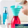 Mini imbuto pieghevole Imbuto pieghevole in silicone Imbuti portatili pieghevoli Essere appeso Erogazione di liquidi per uso domestico Telescopico Prezzo di fabbrica Design esperto Qualità