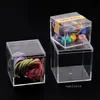 360 sztuk Grade Grade Clear Plastic Box Box Candy Boxes Flip Transparent Gift Packing Case Wedding Favor Pamiątki ZC674