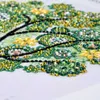 4 Sets 5D DIY Special Shaped Full Art Different Shape 4 Seasons Diamond Drawing Tree Cross Stitch Point Drill Painting