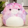 5pcs squishmallow filmer plysch leksak för fest favor djur docka kawaii unicorn dinosaur Lion mjuk kudde kompis fylld gåva barn flickor fy7712fj03