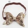 2022 nuovi bambini fascia Shinning Gold Bow Tie fascia per bambini ragazza fascia per capelli del bambino accessori per capelli di alta qualità Halloween Natale