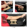 Car Driving Elbow Support Arm Rest Pad Anti-fatigue Hand Support 3 Height Adjustment Bracket PU Leather Armrest