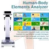 スリミングマシン最新のセールサロンの使用審美性脂肪テストボディエレメント分析マニュアルの計量スケール美容ケアの体重を減らす組成分析装置