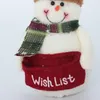 decorazione natalizia pupazzo di neve Babbo Natale ornamento bambola del fumetto layout atmosfera regali creativi