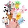 Anche mini animali dito peluche pupazzi da dito pupazzi parlanti gruppo farcito più giocattoli regali