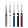 MOQ 10Pcs Preheating Descartável E Cigarette Kit Vape Pen 0.5ml 1.0ml Carts Ceramic Tips 350mAh Battery Thick Oil Empty Vaporizer Pens