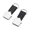 DHL50pcs Party Favor Sublimation DIY White Blank House Shaped Keychain