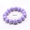 Beaded Strands X7YA 10-piece Set Of Colorful Elastic Bracelets For Little Girls Teenagers And Children Pearl Fawn22