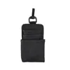 Car Organizer Mobile Phone Charging Treasure ID Storage Bag Vent With Data Cable Hole Hanging