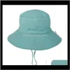 Tillbehör Baby Maternity Drop Leverans 2021 Ankomst Strand Toddler Sunhat Barn Andningsbar Hatt Baby Visor Kepsar 8 Färger Tjejer Kepsar 6months8ye