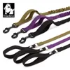 Truelove Bungee guinzaglio per cani in nylon retrattile estensibile da corsa doppio guinzaglio per animali domestici guinzagli per cani imbottiti morbidi guinzagli per addestramento 210729