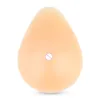 Bij triangular-teardrop vorm siliconen borst vormt huid kleur 150-700g / pc voor post operatie vrouwen body balans