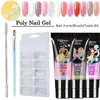 Nail Gel 15ml Clear Quick Building Builder Kit Extensions Varnish Set UV Polish3774104