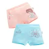 4PCS Cartoon Girls Boxers Biełdów Bawełniany spandeks elastyczne ubrania dziewczynki dla 7 8 9 10 11 12 lat OGU203024 METIE