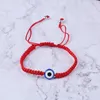 Handgeweven armband Lucky Armband Kabbalah Red String Thread Hamsa Armbanden Blauw Turkse Charme Sieraden Fatima Vriendschap Armband