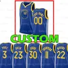 Personnalisé Klay 11 Thompson Basketball Jersey Draymond 23 Vert Poole Andrew Otto Wiggins Porter Mychal Kevon Mulder Looney Nemanja Moses Andre Bjelica Iguodala Moody