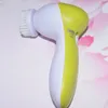 多機能5-in-1フェイシャルクレンジング機器電気防水フェイシャルクレンジングブラシ柔らかい髪の化粧マッサージの顔のクレンジング器具