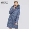 MIEGOFCE Collezione invernale da donna in cotone Giacca antivento con colletto alla coreana e impermeabile Parka da donna 211007