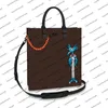 M45667 SAC Plat Women Bag Bag Luxury Designer Messenger Orange Black Аппаратное оборудование Canvas Cartoon Print Print кошелек кожи кожа.